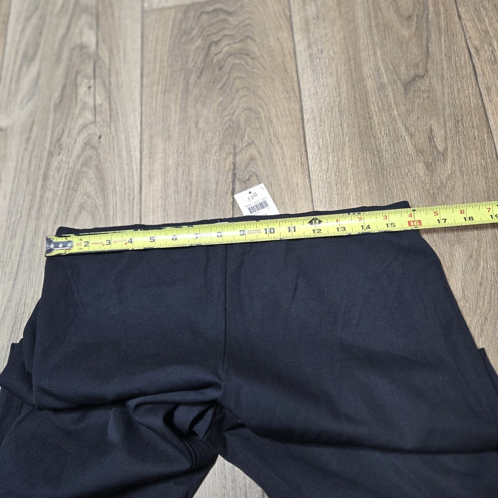 J. Jill Premium Bi-Stretch Pants Women Size 10 Black Pull On Cotton Blend - Picture 4 of 11